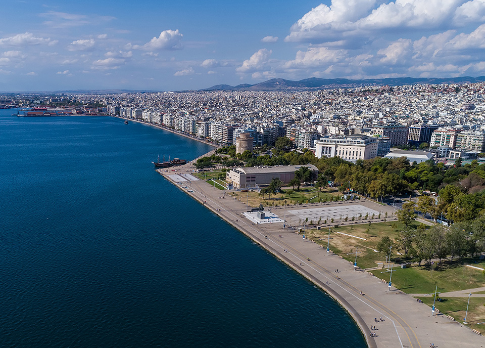 Thessaloniki, aerial photo